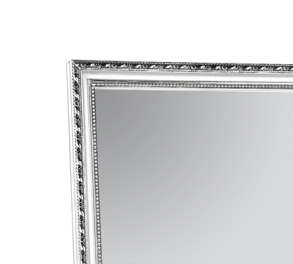 Loreley mirror 34 x 160 cm silver with stand
