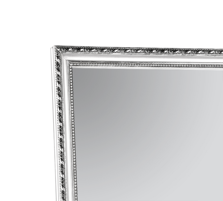 Loreley mirror 34 x 160 cm silver with stand