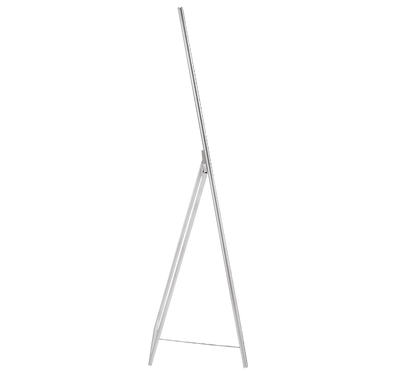 Loreley mirror 34 x 160 cm silver with stand