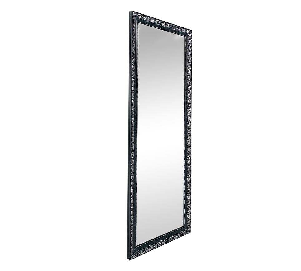 Sonja mirror 50 x 150 cm black/silver