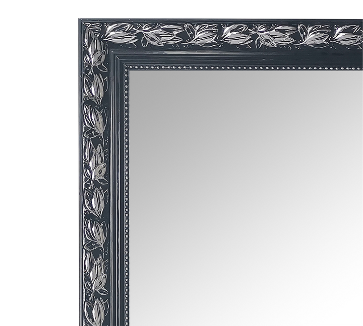 Sonja mirror 70 x 170 cm black/silver