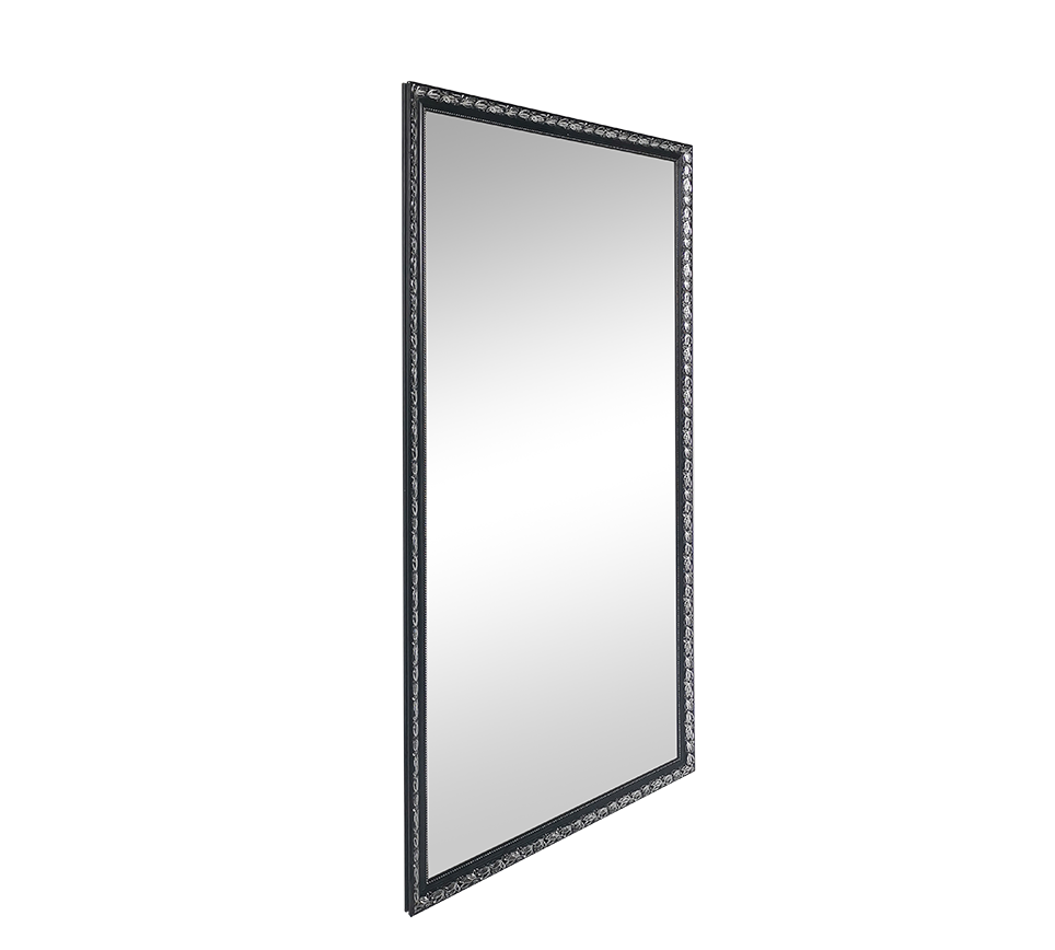 Sonja mirror 100 x 200 cm black/silver