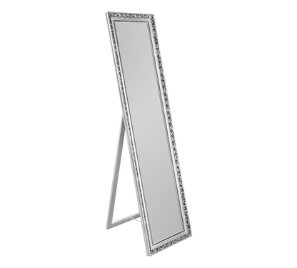Sonja mirror 40 x 160 cm silver with stand