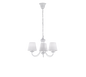 Cortez chandelier 3-pc E14 matt white — 110600331
