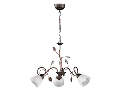 Traditio chandelier 3-pc E14 rustic — 110700328