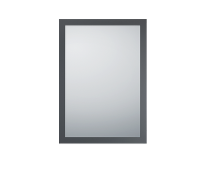 Thea mirror 48 x 68 cm anthracite — 1110105