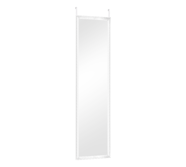 Bea mirror 30 x 120 cm white with door hanger — 1160101