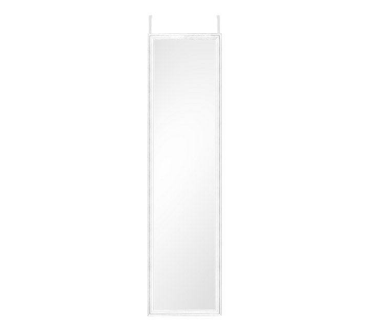 Bea mirror 30 x 120 cm white with door hanger — 1160101
