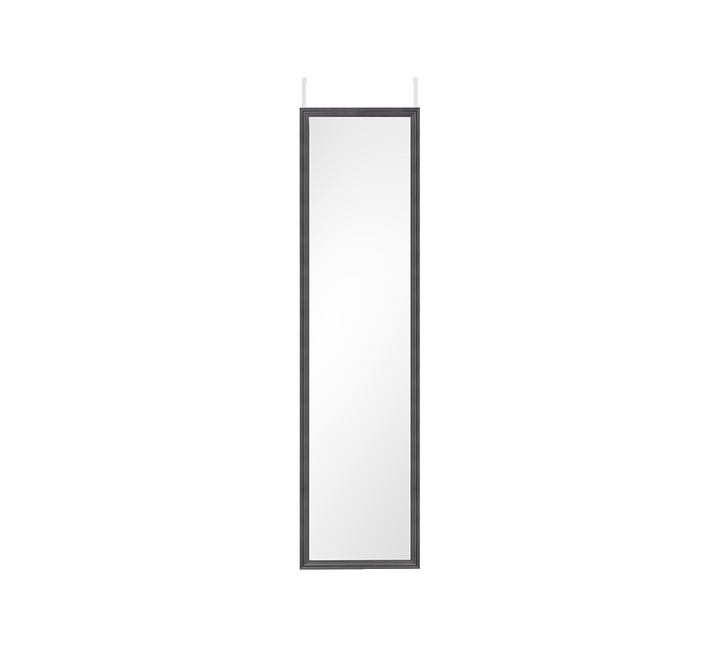 Bea mirror 30 x 120 cm black with door hanger