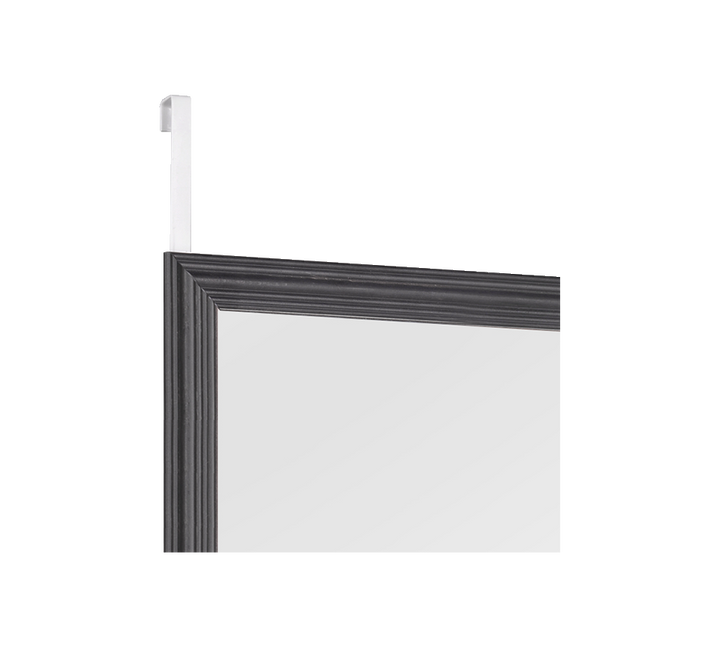 Bea mirror 30 x 120 cm black with door hanger