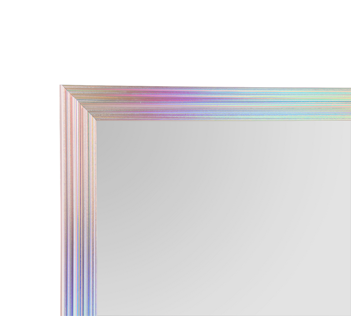 Bea mirror 30 x 120 cm multicolor with door hanger