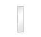Bea mirror 30 x 120 cm silver with door hanger