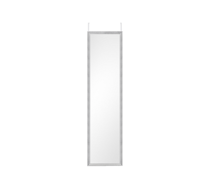 Bea mirror 30 x 120 cm silver with door hanger