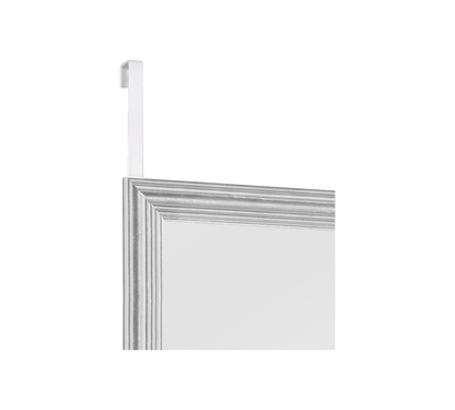 Bea mirror 30 x 120 cm silver with door hanger
