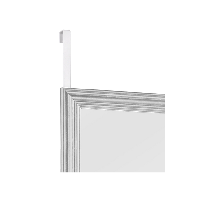 Bea mirror 30 x 120 cm silver with door hanger