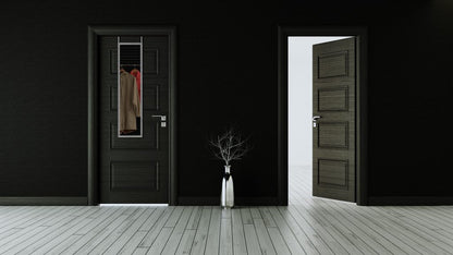 Bea mirror 30 x 120 cm silver with door hanger