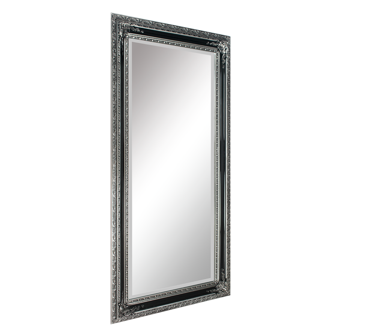 Lara mirror 100 x 200 cm black/silver — 1200196
