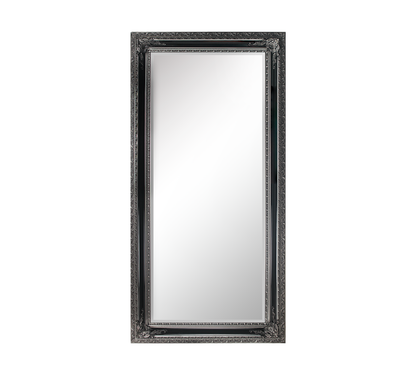 Lara mirror 100 x 200 cm black/silver — 1200196