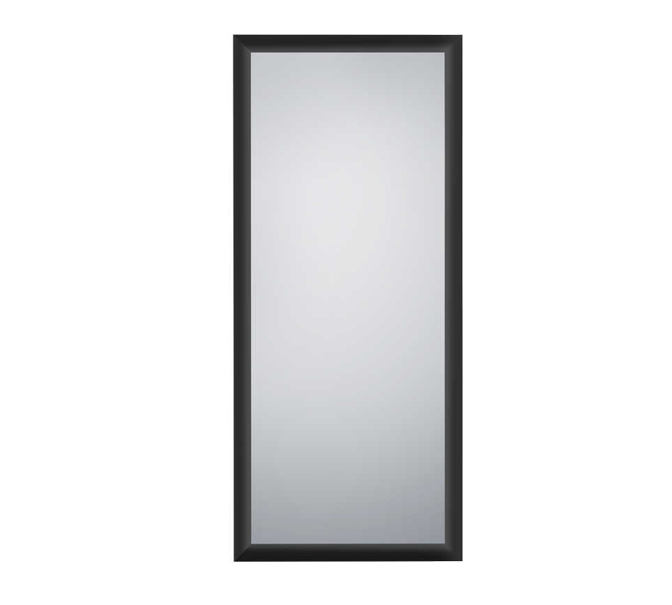 Marie mirror 78 x 178 cm black