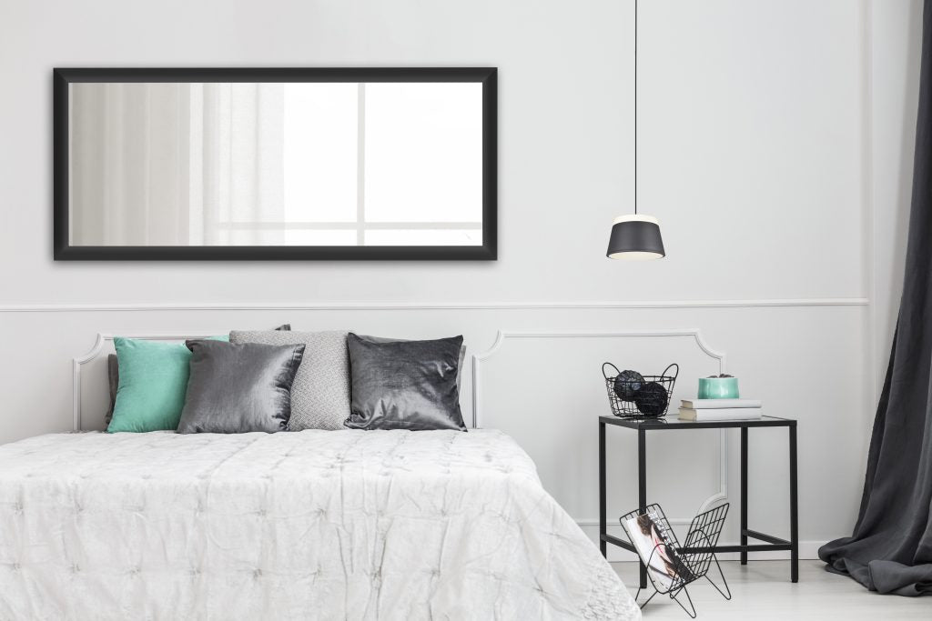 Marie mirror 78 x 178 cm black
