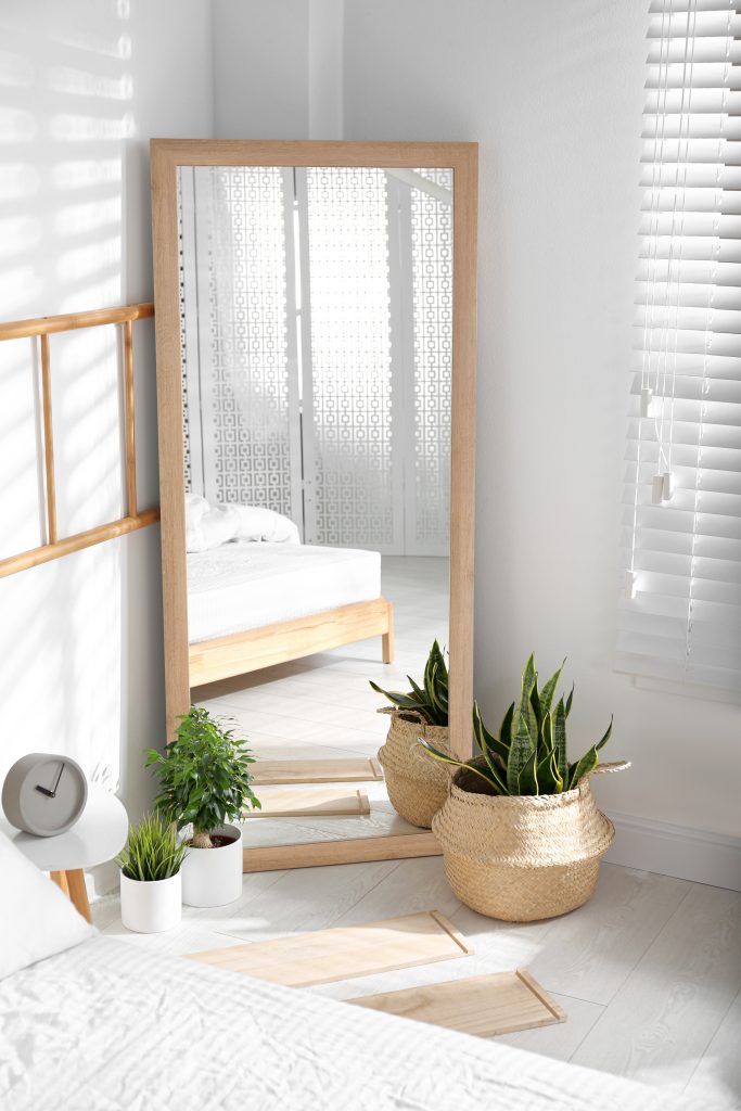 Marie mirror 78 x 178 cm oak