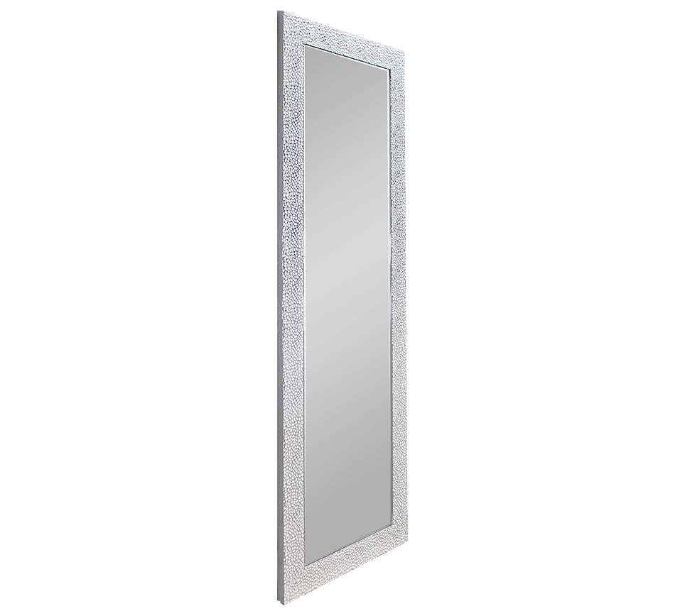 Amy mirror 50 x 150 cm white/chrome