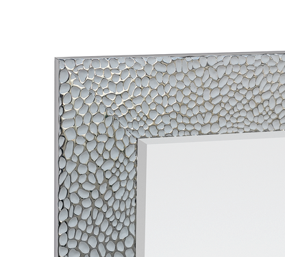 Amy mirror 50 x 150 cm white/chrome