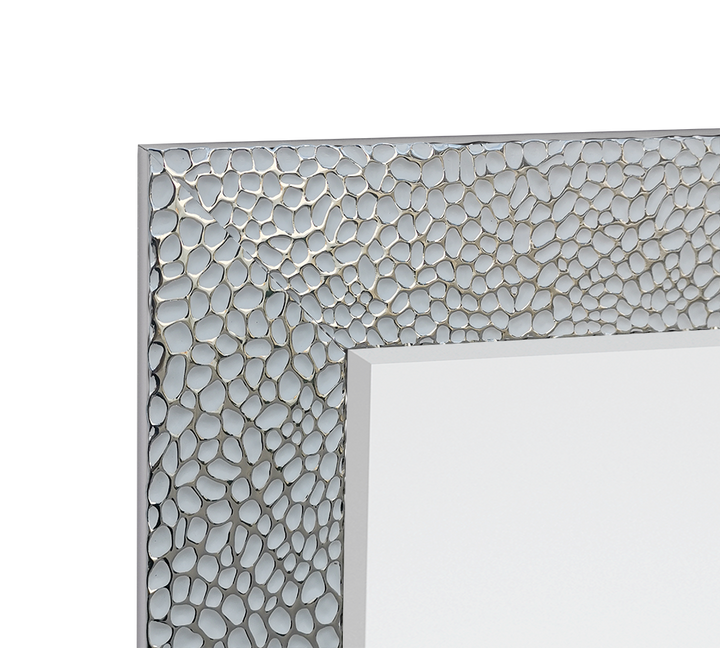 Amy mirror 50 x 150 cm white/chrome