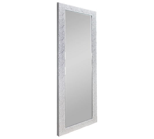 Amy mirror 70 x 170 cm white/chrome
