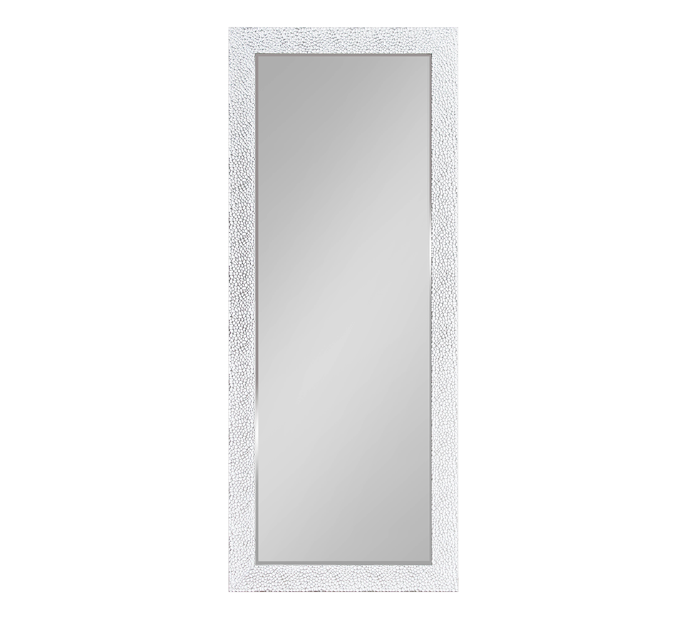 Amy mirror 70 x 170 cm white/chrome