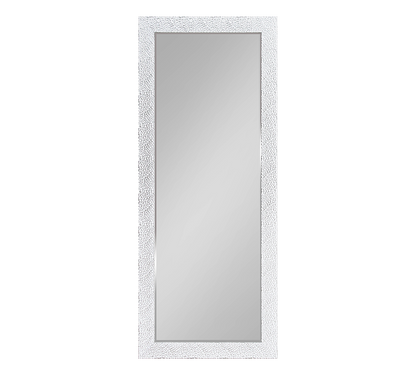 Amy mirror 70 x 170 cm white/chrome