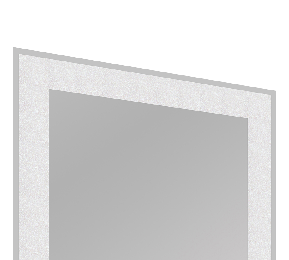 Alina mirror 50 x 140 cm transparent/crystal effect