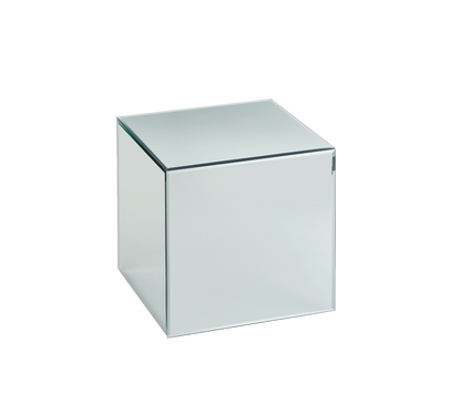 Lea side table 40 x 45 x 40 cm mirror glass