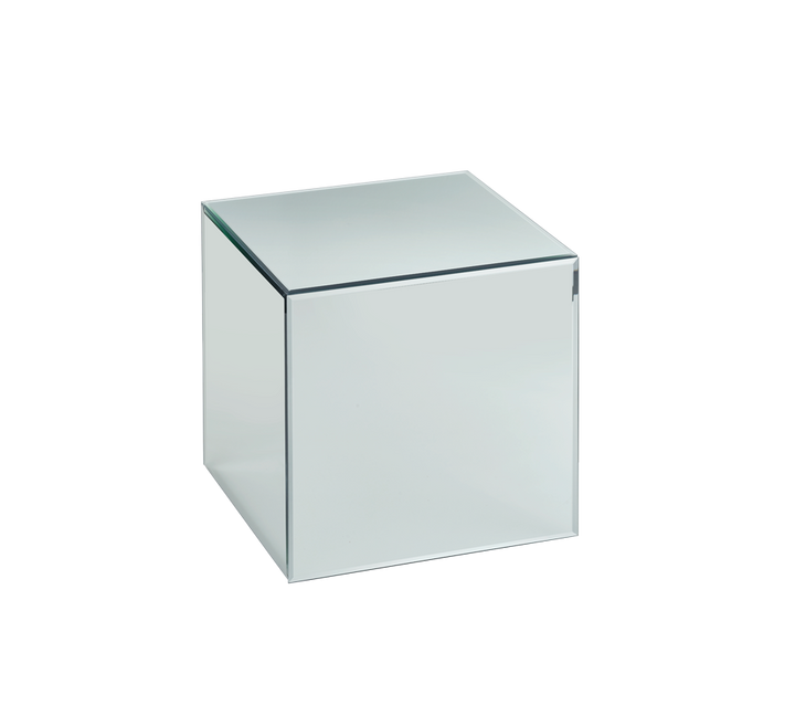 Lea side table 40 x 45 x 40 cm mirror glass