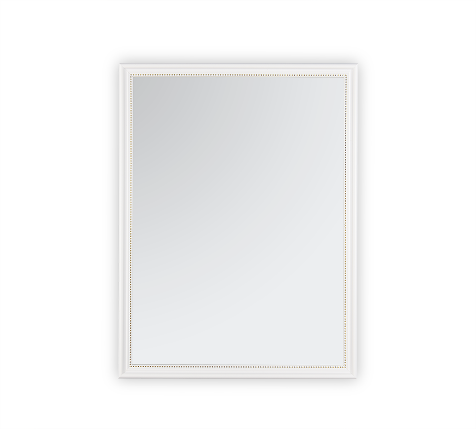 Nadine mirror 34 x 45 cm white/gold