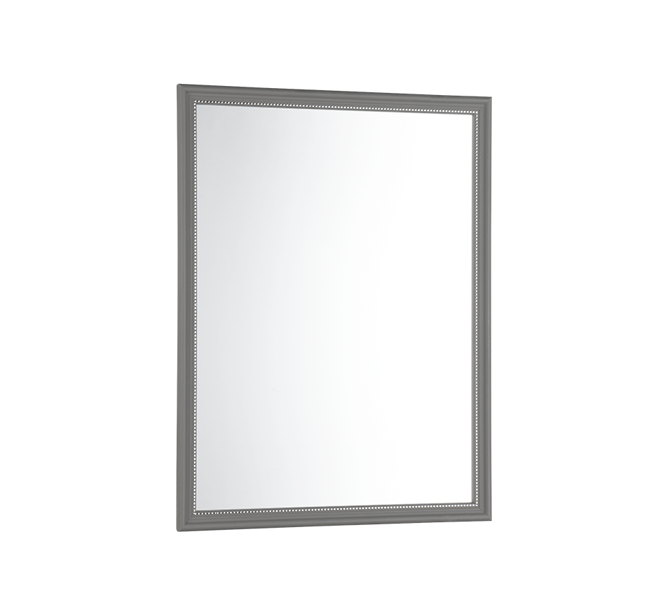 Nadine mirror 34 x 45 cm grey
