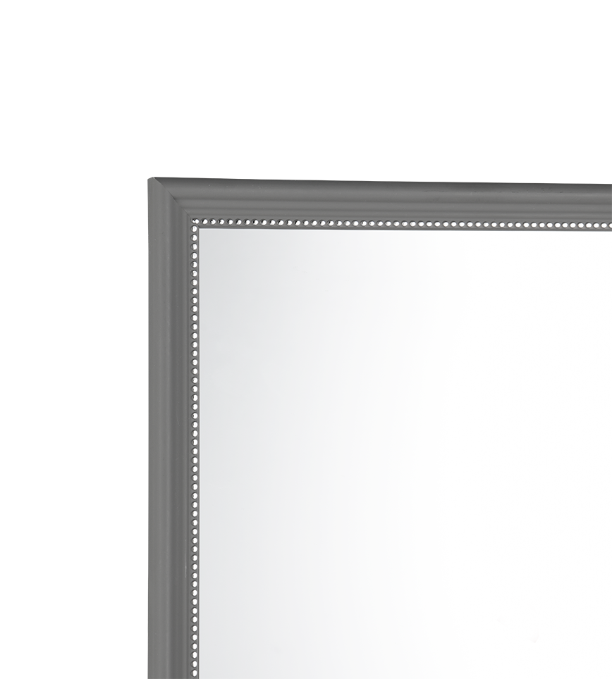 Nadine mirror 34 x 45 cm grey