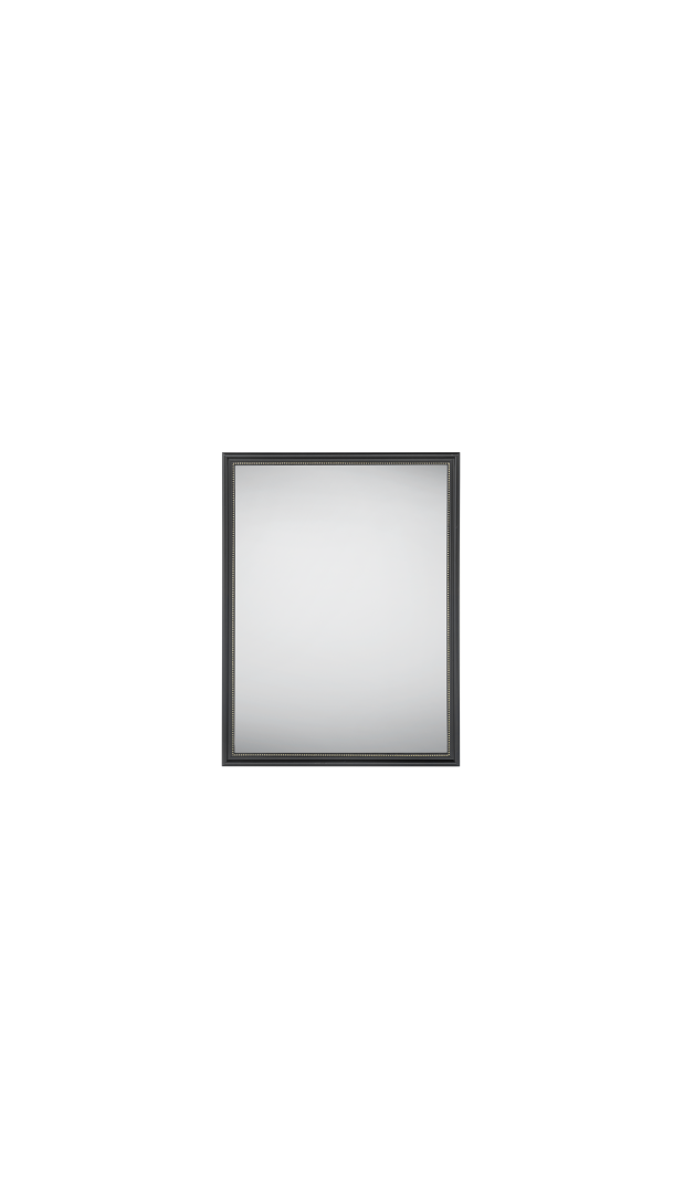 Nadine mirror 34 x 45 cm black/gold