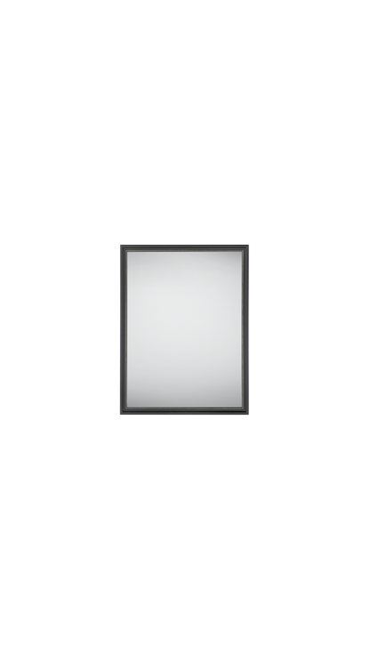 Nadine mirror 34 x 45 cm black/gold