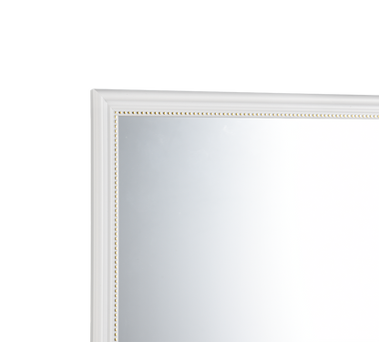 Nadine mirror 34 x 125 cm white/gold