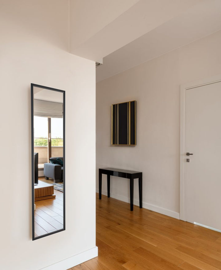 Nadine mirror 33,5 x 125 cm black/gold
