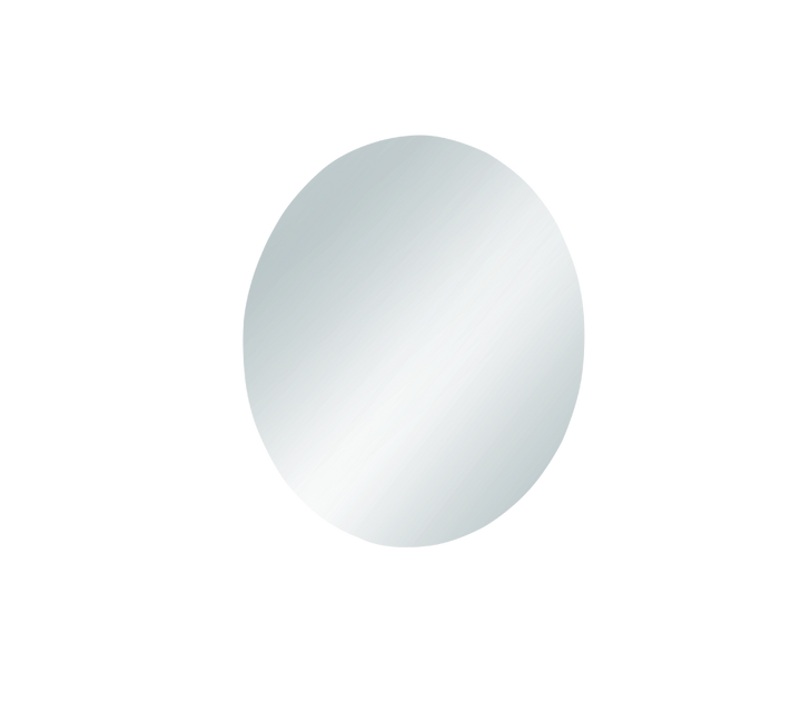 Esra mirror Ø50 cm white