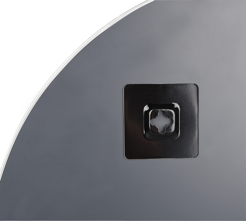 Esra mirror Ø50 cm white
