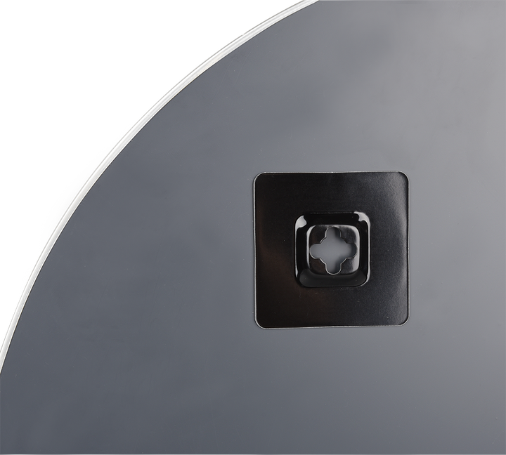 Esra mirror Ø50 cm white