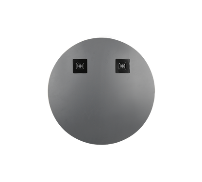 Esra mirror Ø50 cm white