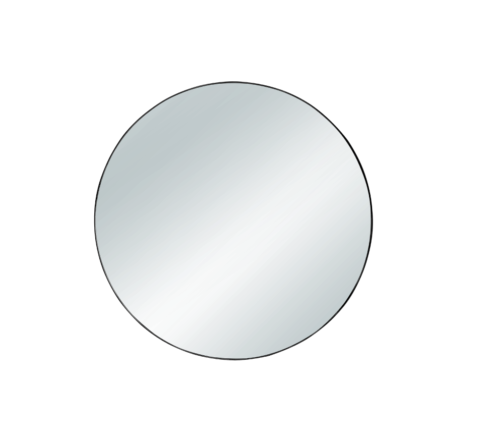 Esra mirror Ø50 cm black — 1330102