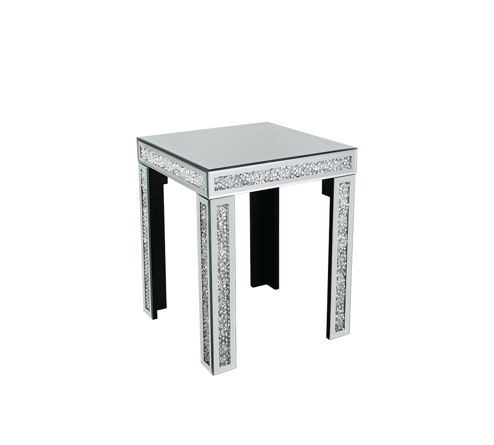 Zoe side table 40 x 50 x 40 cm glitter