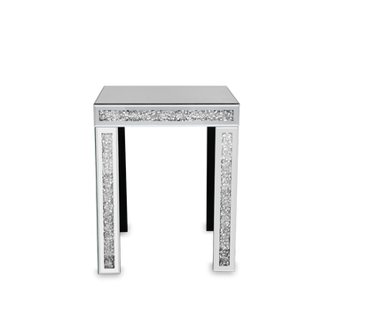 Zoe side table 40 x 50 x 40 cm glitter
