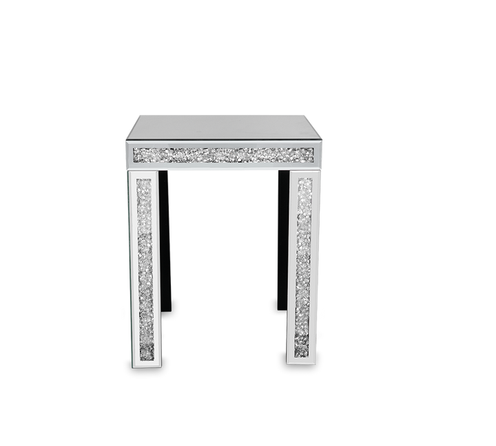 Zoe side table 40 x 50 x 40 cm glitter