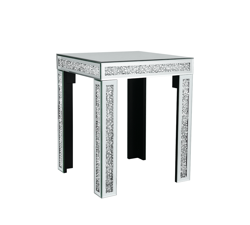 Zoe side table 40 x 50 x 40 cm glitter